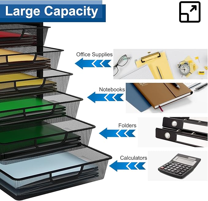 Natwind Mesh Desk Organizer - Image 5