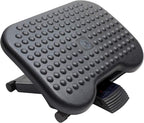 huanuo adjustable foot rest for under desk with, front angle view