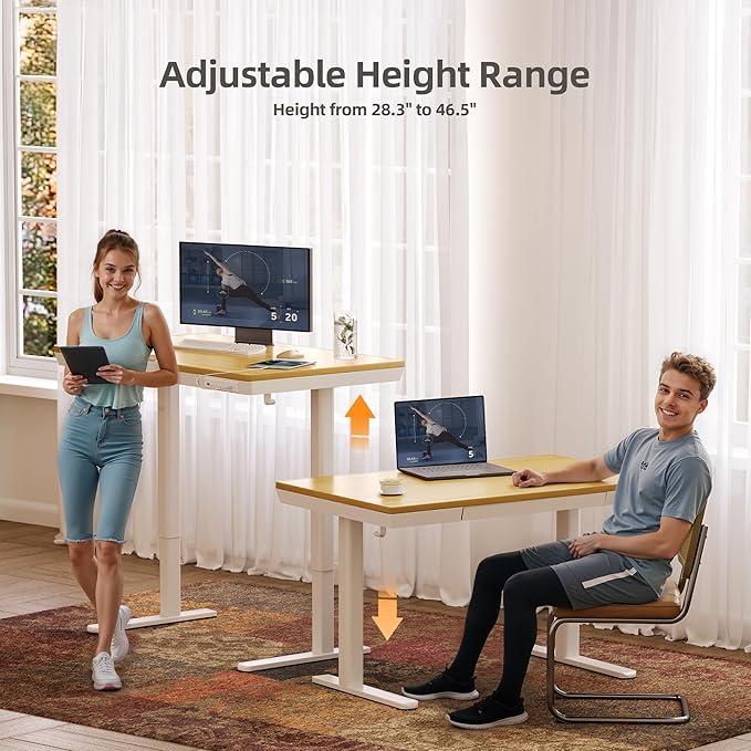 Claiks Bamboo Standing Desk - Image 6