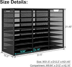PAG-Mass Mail Sorter Adjustable Countertop Heavy Duty Literature Organizer - Image 6