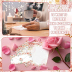 TaoBary 160 Pcs Stationery Paper Set 50 Double Sided Stationery Papers - Image 6