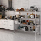 Regal Altair 24" Deep x 60" Wide x 54" Height Wire Shelving Kit | 4-Tier | NSF - Image 2