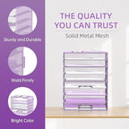 DALTACK 9-Tier Paper Letter Tray Desk Organizer - Image 3