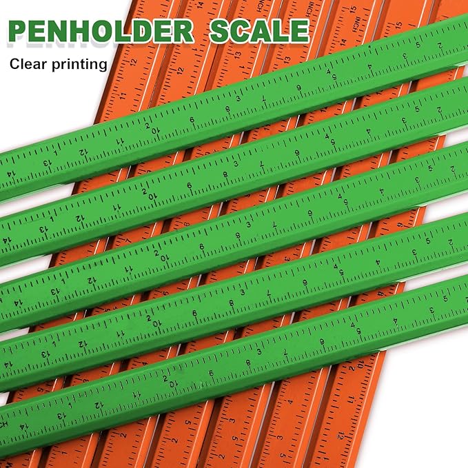 Honoson 200 Pcs Flat Construction Pencils - Image 2
