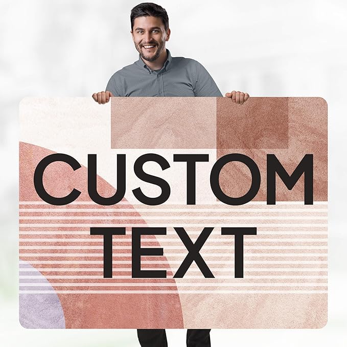 Custom Sign, Custom Street Sign, 11 Font Colors, 13 Font Styles, 4 Hole Options - Image 2