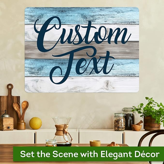 Custom Sign, Custom Street Sign, 11 Font Colors, 13 Font Styles, 4 Hole Options - Image 4