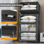 UAMFURI Extra Large Stackable Storage Bins - Image 3
