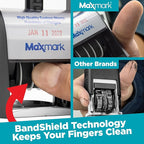 MaxMark Heavy Duty Self Inking Date Stamp - Image 3