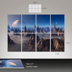 UMIACOUSTICS 8 Pcs 0.7Inch Thick Art Acoustic Panels, Total 47.2” x 31.5” - Image 3