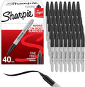 Sharpie Permanent Markers, Fine Point, Bulk Set by Sharpie