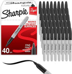 Sharpie Permanent Markers, Fine Point, Bulk Set by Sharpie