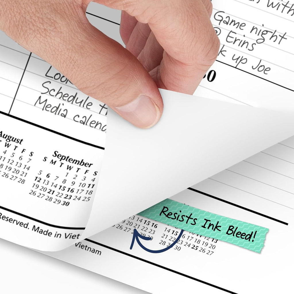 AT-A-GLANCE 2027 Desk Pad Calendar, Monthly Desk Wall Planner, 21.75" x 17", Ruled Blocks (SK240027), White