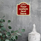 HK SIGNS Aluminum Weatherproof Metal Sign, Custom Indoor/Outdoor Decorative Sign - Image 4
