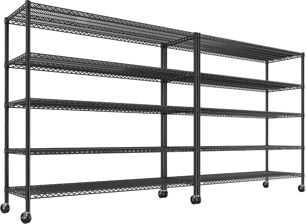 REIBII 85.7" H Storage Shelves 2998LBS Metal Shelving Unit