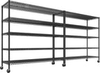 REIBII 85.7" H Storage Shelves 2998LBS Metal Shelving Unit