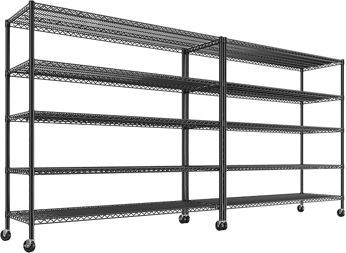 REIBII 85.7" H Storage Shelves 2998LBS Metal Shelving Unit by REIBII