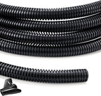 Wire Loom 1/2 inch 10ft, YCLYC Split Loom, Cord Protectors from Pets, Wire by YCLYC