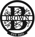 Custom Name Sign Last Name Signs by HYTSIGN