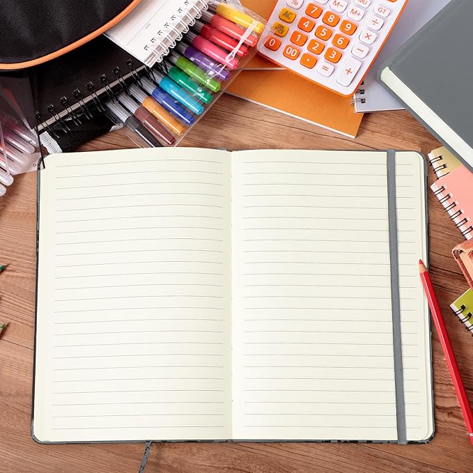 Honoson 20 Pack Lined Journal Notebooks A5 Hardcover Executive Notebook 5.5" x - Image 6