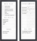 Sheffield Home Set of Two Family Planner Dry Erase Boards Featuring, Chore Chart