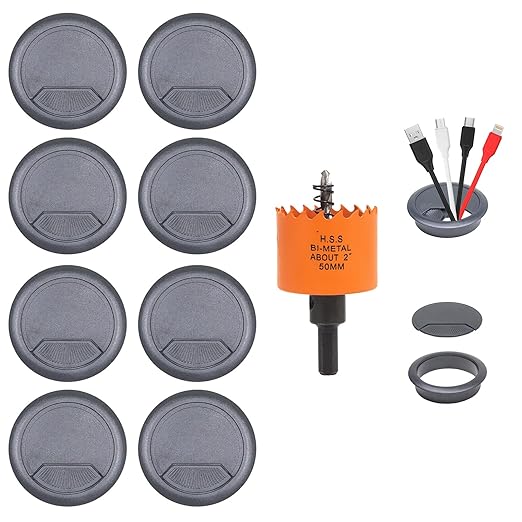 VIKITON Desk Grommet 2 inch by VIKITONHOLESAW