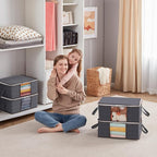 Lifewit 8 Pack Clothes Storage Bag, Foldable Storage Bin Closet Organizer - Image 7