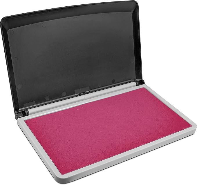 MaxMark Large Premium Pink Ink Stamp Pad - Image 2
