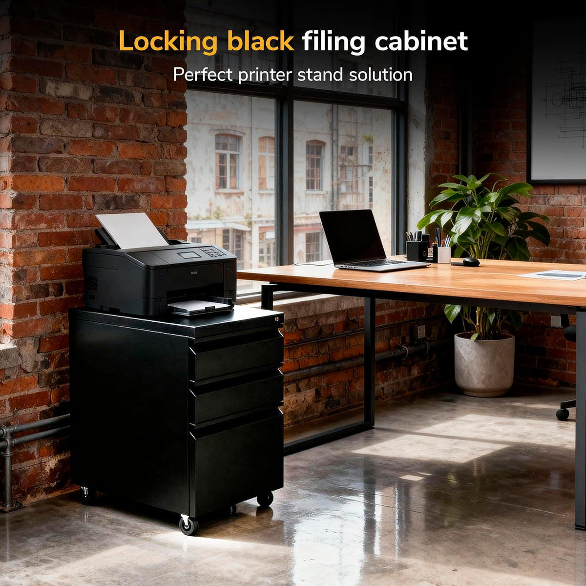 mount-it! 3 drawer file cabinet with lock and, package contents