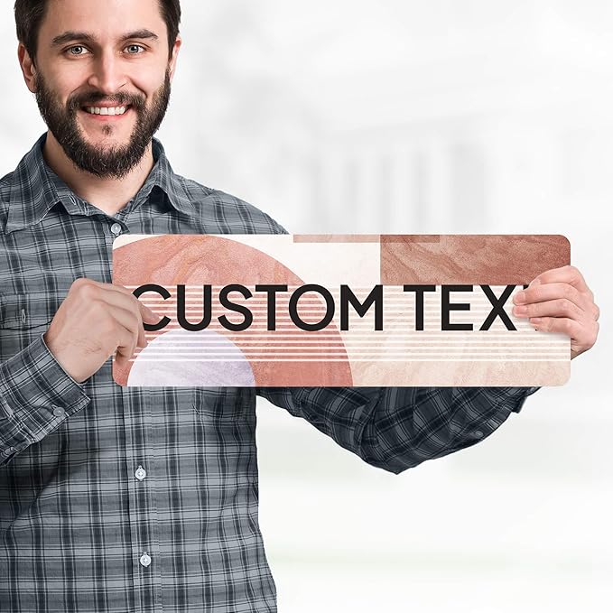 Custom Sign, Custom Street Sign, 11 Font Colors, 13 Font Styles, 4 Hole Options - Image 2