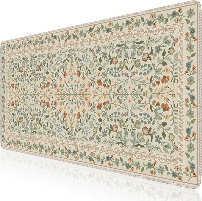 iCasso Desk Mat for Keyboard and Mouse, Large Mouse Pad, Desk Pad Mat, by iCasso