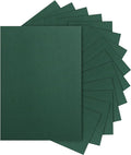 Silunkia 40 Sheets Dark Green Cardstock 8.5 x 11 Crafts Paper, 200gsm/75lb by Silunkia