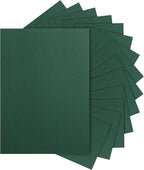 Silunkia 300 Sheets Dark Green Cardstock 8.5 x 11 Certificate Paper, by Silunkia