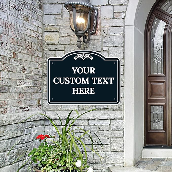 Custom Decorative Sign, Personalized Metal Sign - Image 2