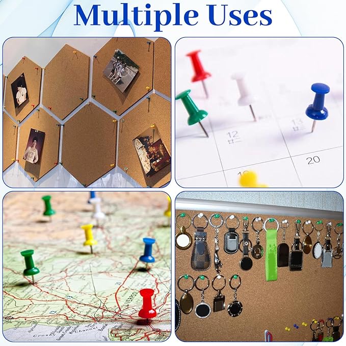 2500 Pcs Multicolor Push Pins Thumb Tacks - Image 7