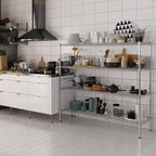 Regal Altair 18" Deep x 60" Wide x 54" Height Wire Shelving Kit | 4-Tier | NSF - Image 2