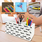 QZQE Black Dachshund Pen Pencil Holder Organizer - Image 6