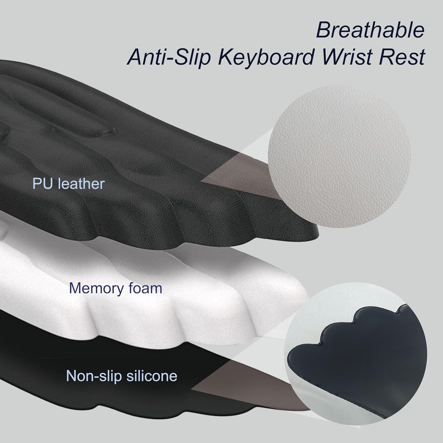Angel Wing Wrist Rest,Cute Wrist Rest for Keyboard and Mouse,Hand Rests Set Include Ergonomic Keyboard & Mouse Hand Rest and Coaster,Filled Resilient Memory Foam,for Work,Study,Gaming (Pink)