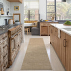 garveehome 2x6 runner rug for hallway modern solid shown in use