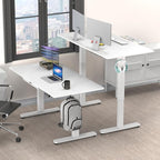 SHW 55 x 28 Inches Electric Height Adjustable Standing Desk - Image 2