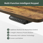 FEZIBO 55'' x 24" Height Adjustable Electric Standing Desk - Image 6