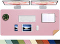 Leather Desk pad Protector, Large Desk mat by AFIING
