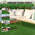 xlx turf 2ft x 6ft artificial turf runner, close-up detail