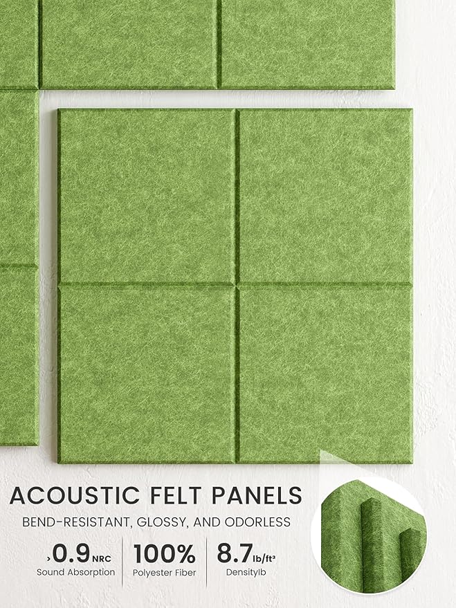 Bumusty Large Cork Board Alternative-36 x24 Felt Bulletin Board Tiles, - Image 3