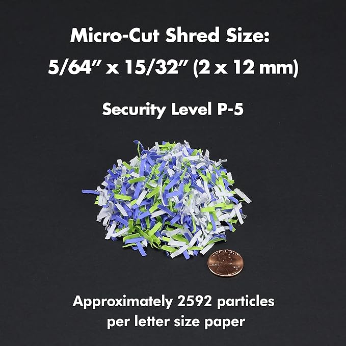 Aurora Professional Grade AU125MA 120-Sheet Auto Feed High-Security Micro-Cut - Image 4