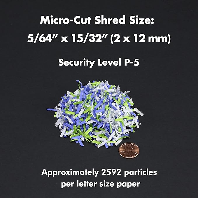 Aurora Commercial Grade 200-Sheet Auto Feed High Security Micro-Cut Paper - Image 4