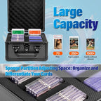 MewVeer Trading Card Storage Box, Graded Card Case, Top Loader Storage Cases - Image 5