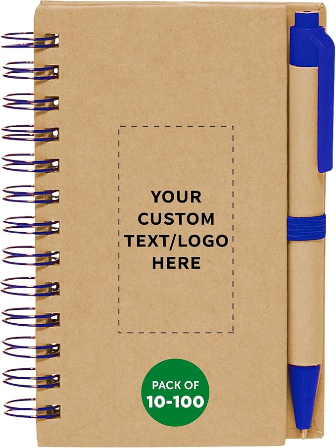 Custom Mini Spiral Notebooks by DISCOUNTPROMOS