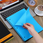 Resurhang 6 Pcs Legal Pad Top Spiral Bound Notebook 70 Sheets Double Sided - Image 4