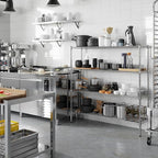 Regal Altair 14" Deep x 54" Wide x 54" Height Wire Shelving Kit | 4-Tier | NSF - Image 5