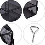 EASEPRES 5 Slot Mesh Desk Organizer Tray, File Paper Letter Folder Holder - Image 4